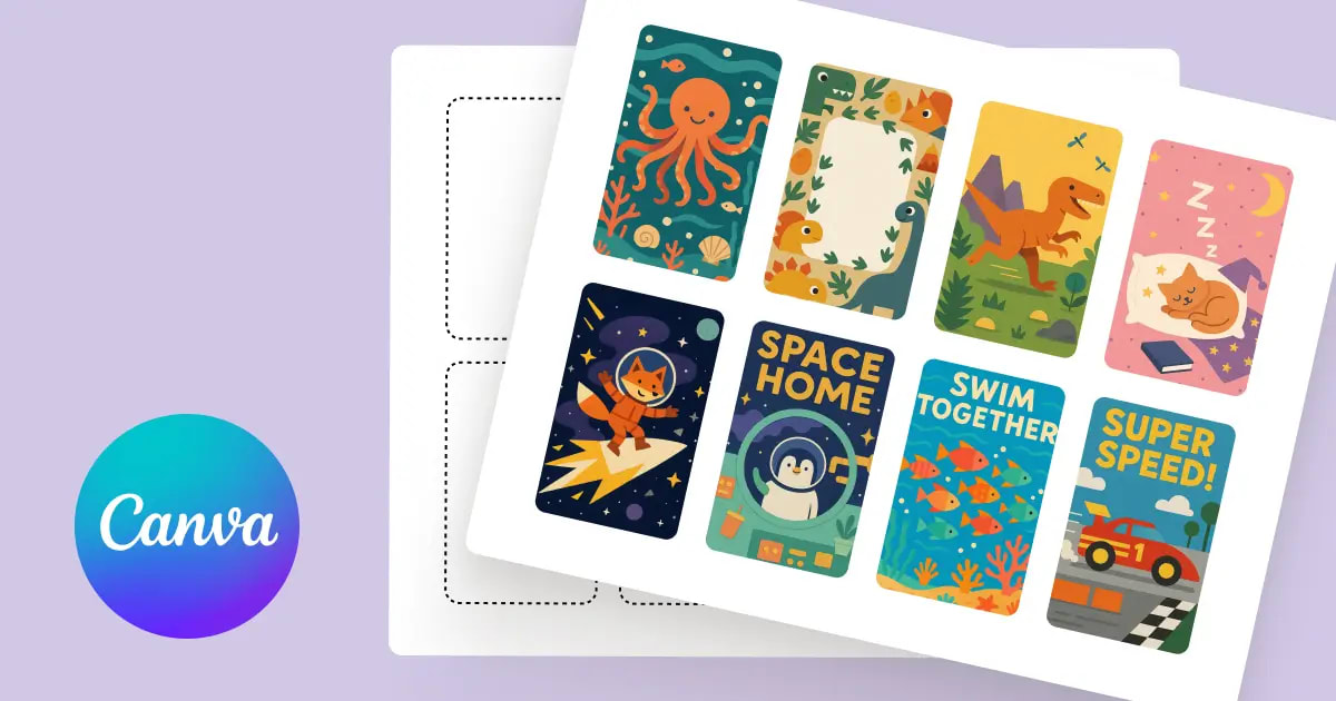 Canva Template for Yoto MYO Labels