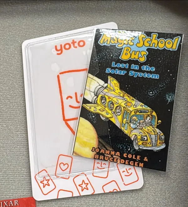 Shay's Yoto card labels, Custom size, using Avery Removable Labels