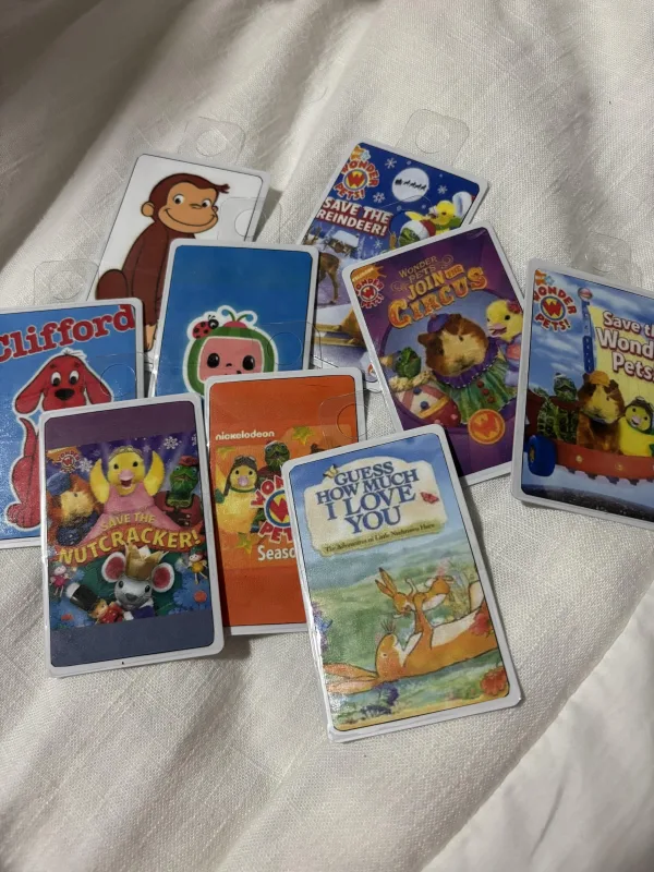 @Tired_Caterpillar on Reddit's Yoto card labels, printed on A4, Yoto Original size, using Regular Paper