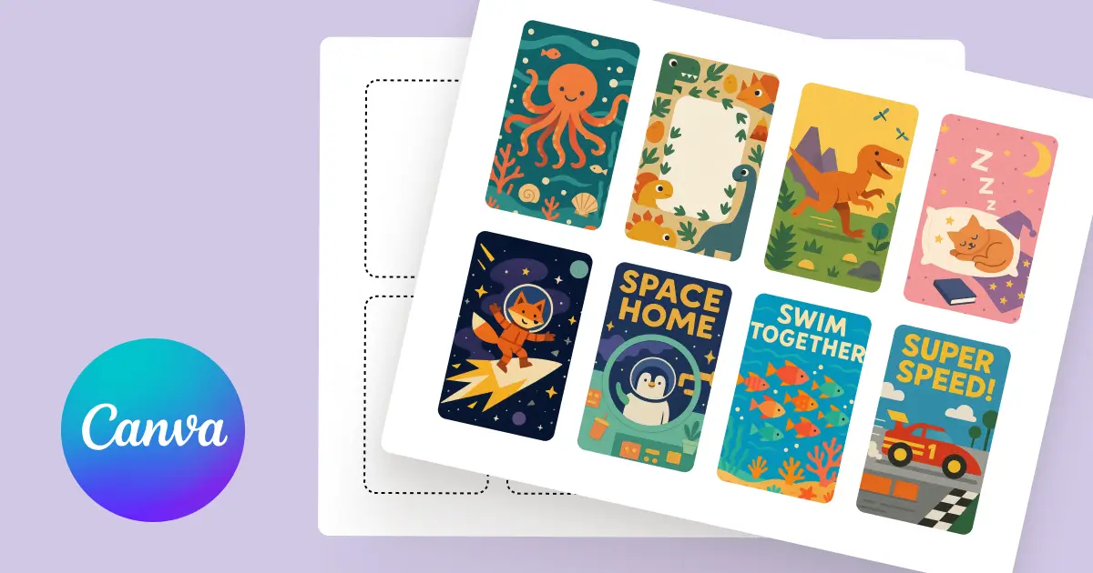 Canva Template for Yoto MYO Labels