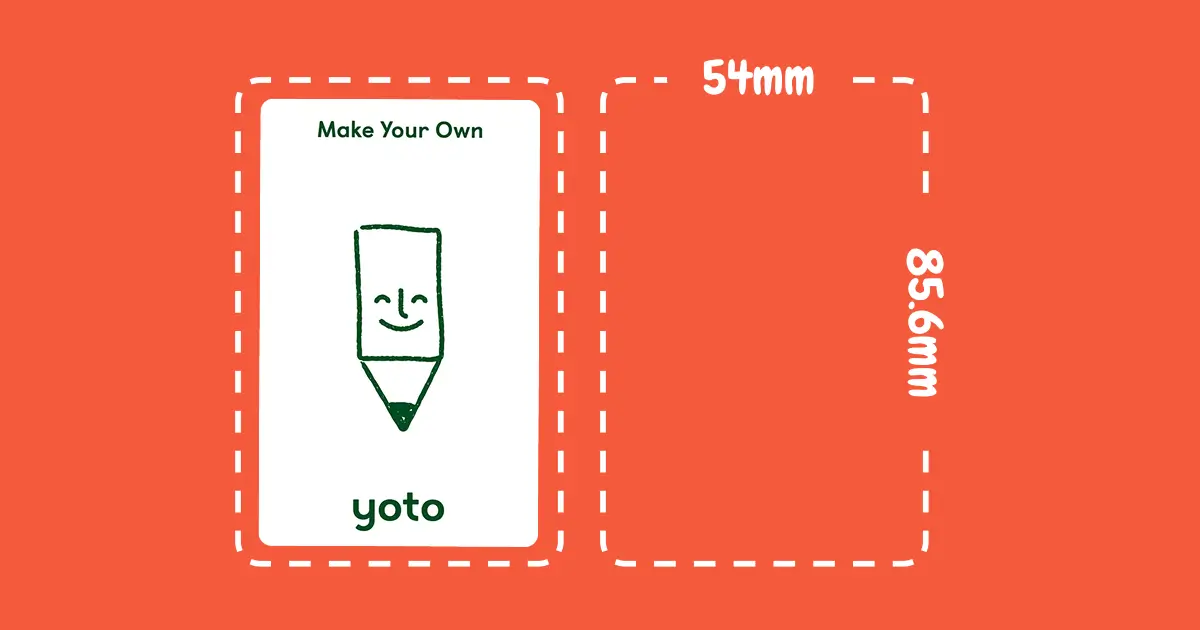 Yoto Card Size & Dimensions