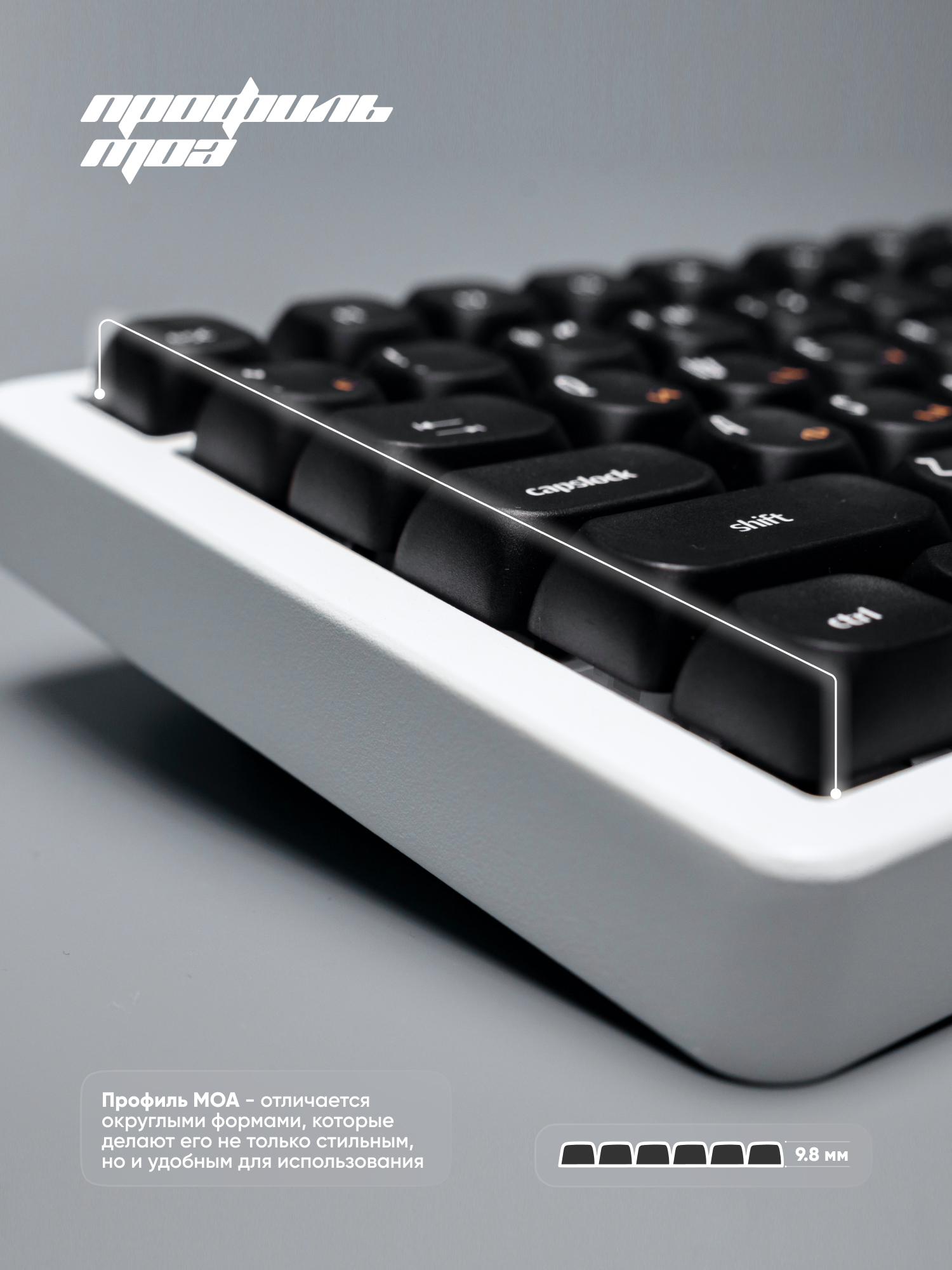 Кейкапы Console Noir