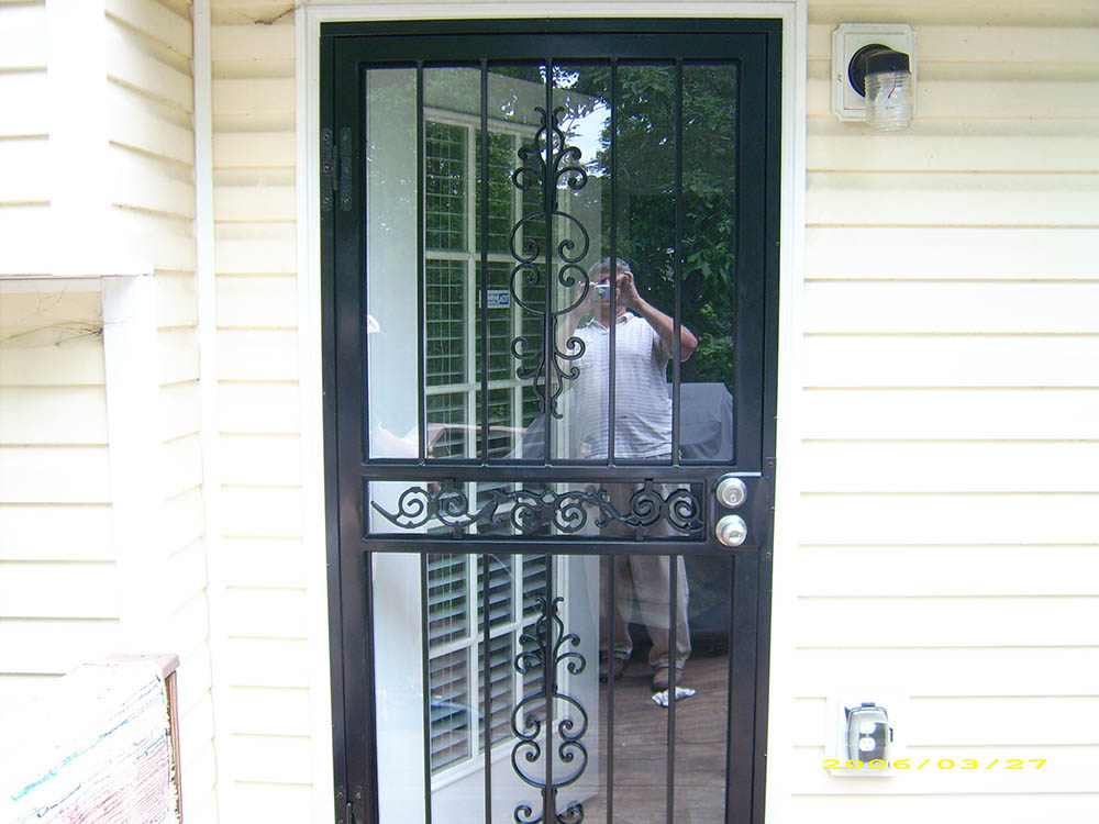 Security Doors Atlanta Patio French Doors Ornamental Security