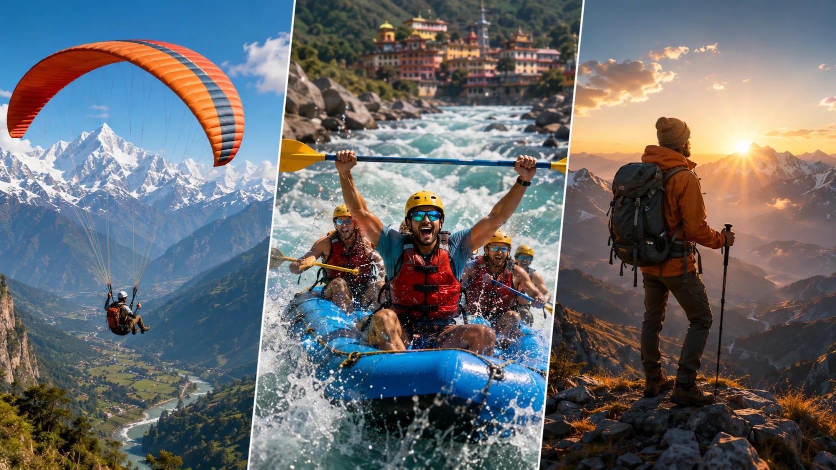7 Best Adventure Spots in India for Paragliding, Rafting & Trekking ...