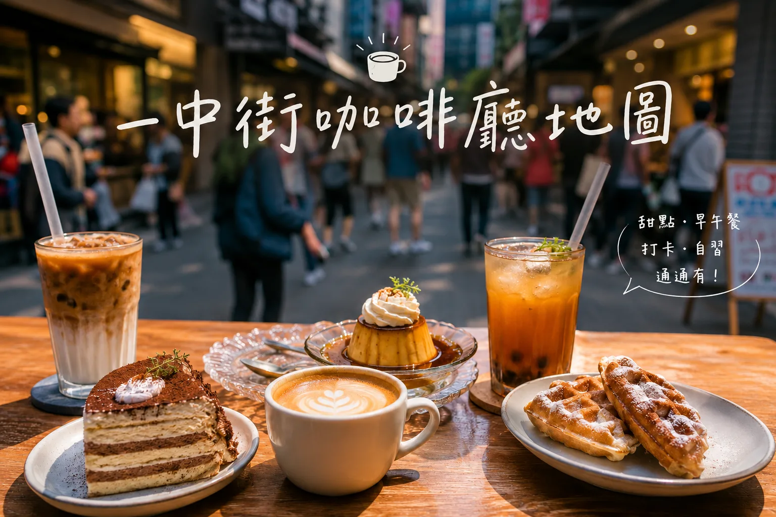 一中街咖啡推薦｜文青下午茶路線整理