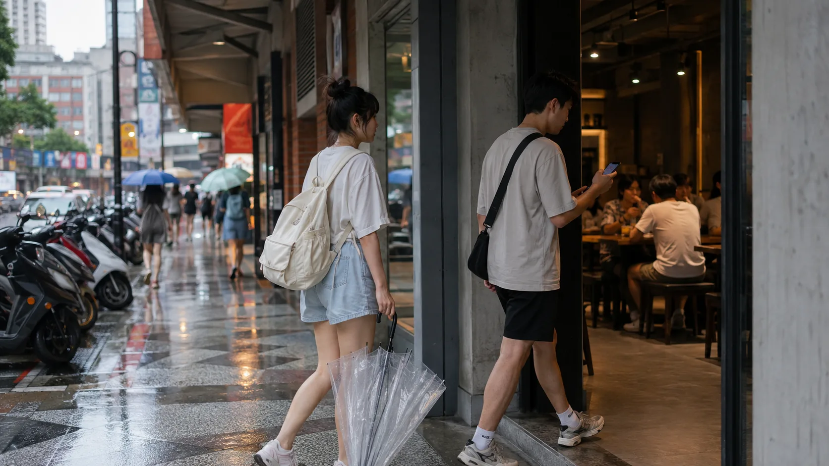 一中街下雨天吃什麼？室內用餐、中友百貨與避雨美食路線