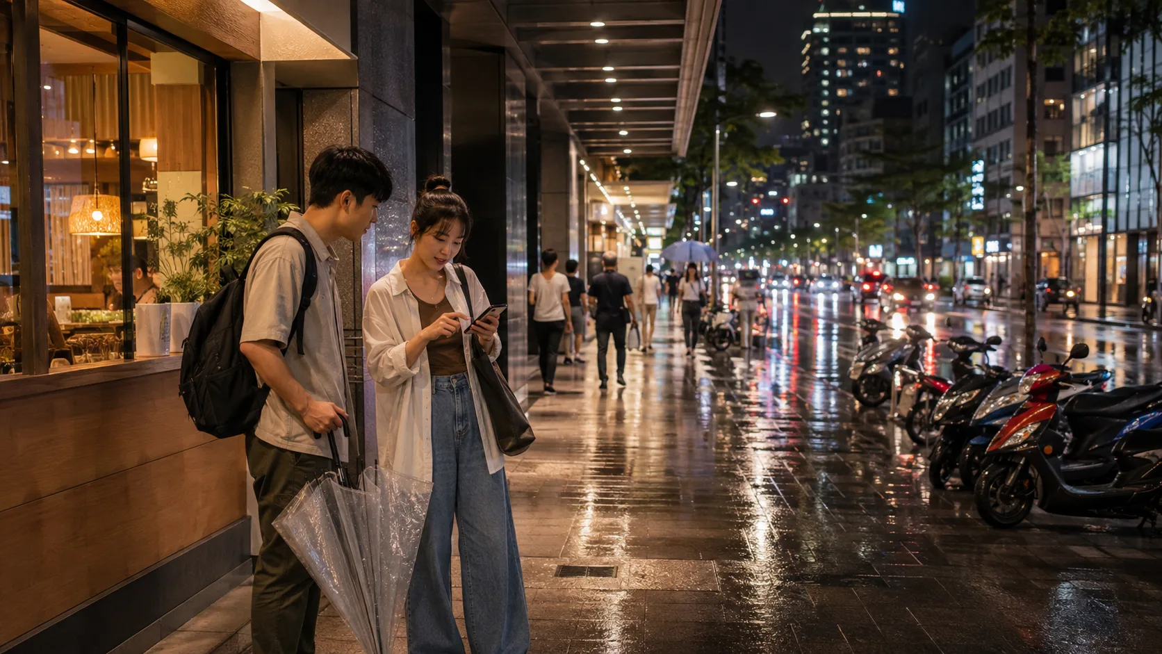 台中雨天晚上去哪？百貨、室內景點與宵夜行程