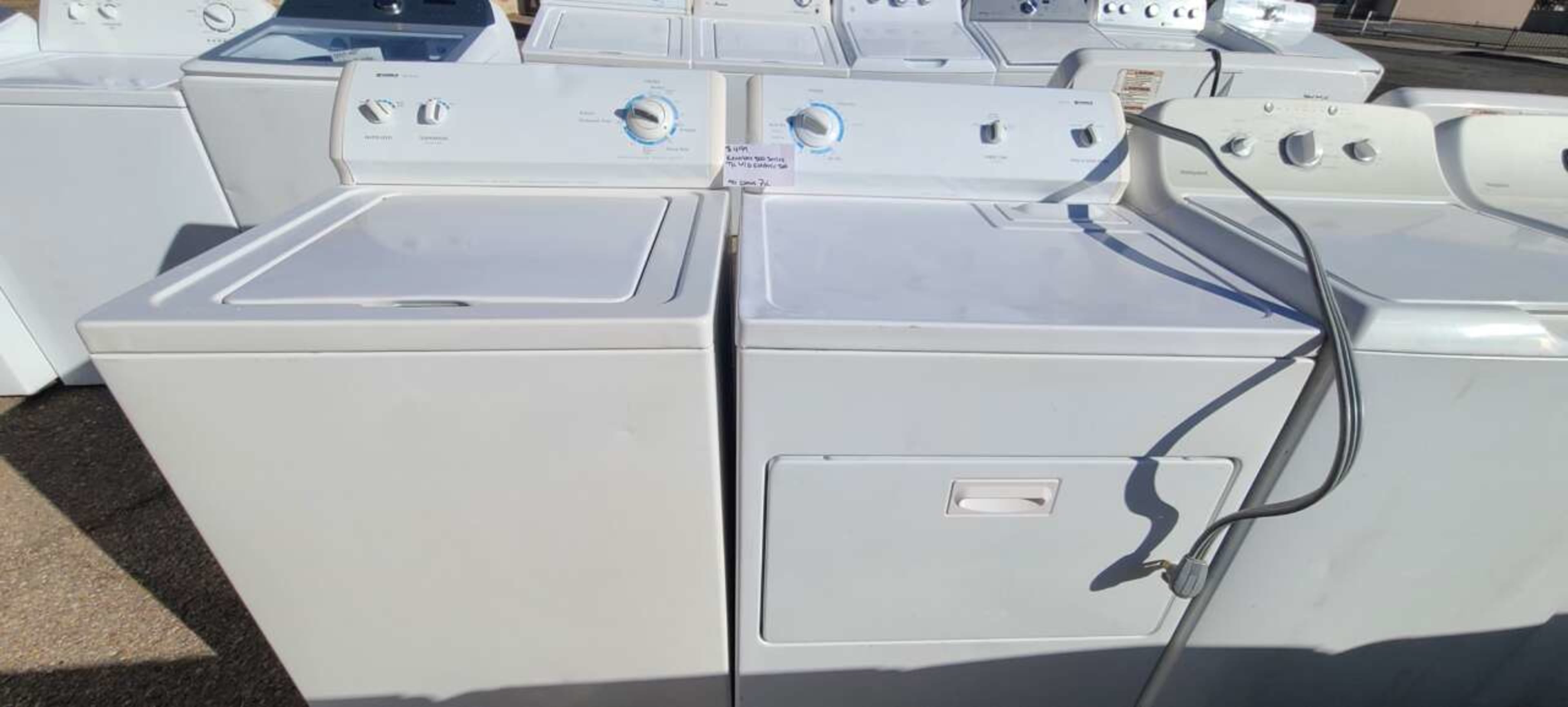 Kenmore 500 Series Top Load Washer/Electric Dryer Set