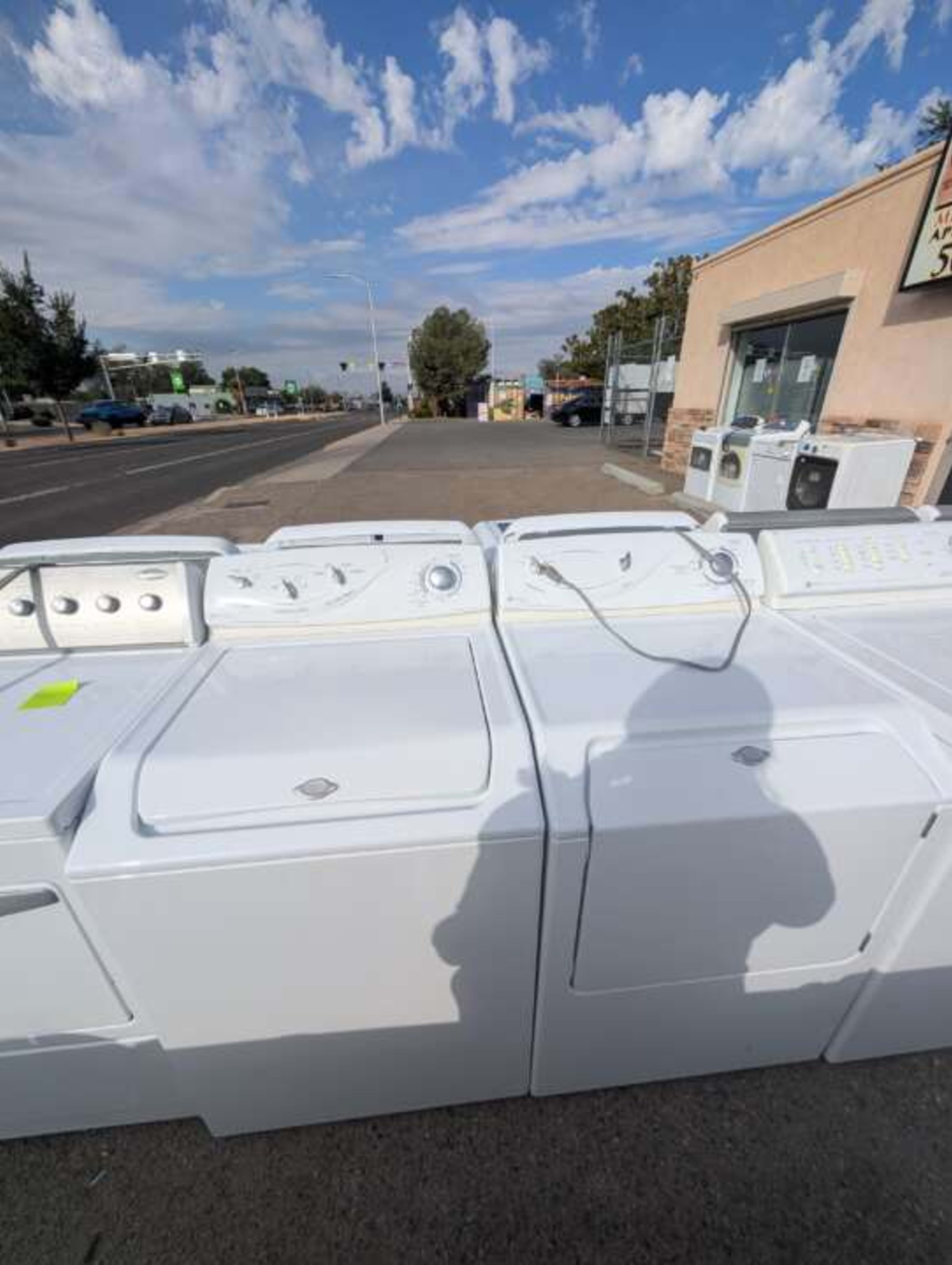 Maytag Atlantis Top Load Washer & Gas Dryer Set