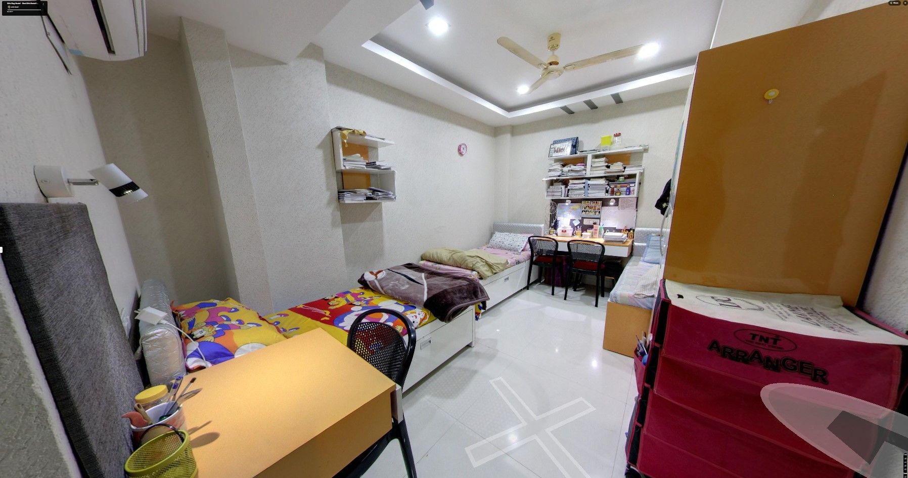 Triple Sharing Room AC Room