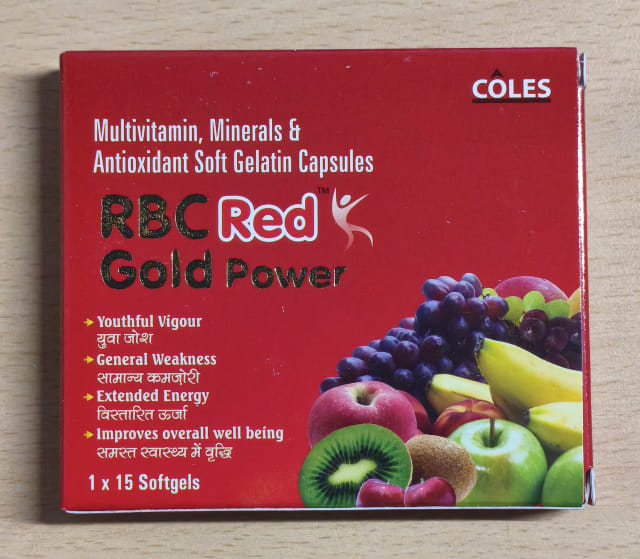 RBC Red Gold Capsule