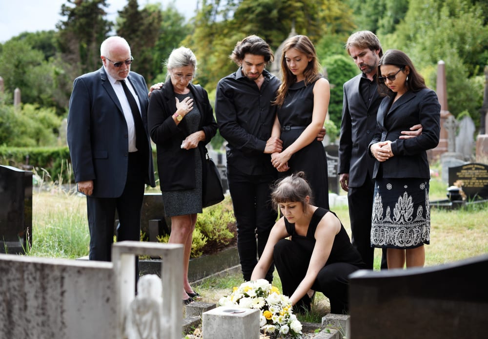 Burial or cremation