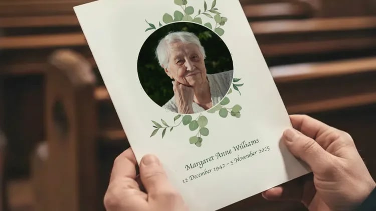 Funeral order of service