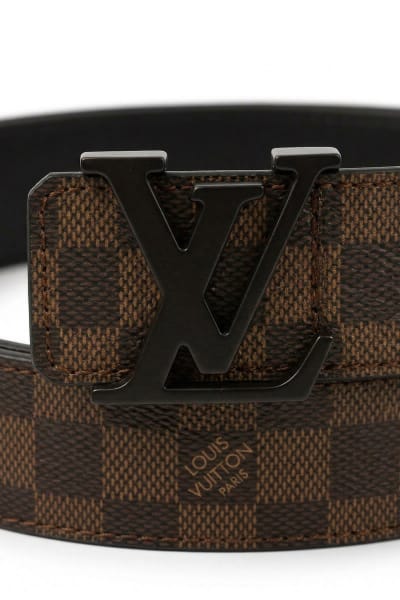 Cinto Masculino Xadrez – LV Marrom
