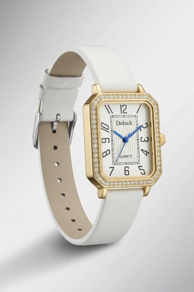 Relógio Feminino Retangular – Quartz Doluck