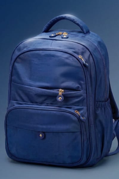 Mochila Básica Azul