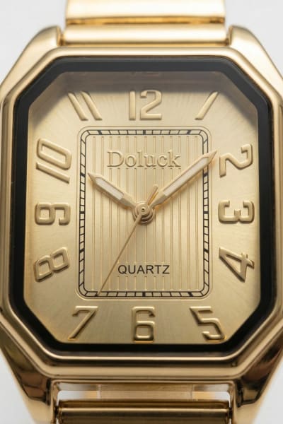 Relógio Feminino Analógico Octogonal - Doluck Quartz