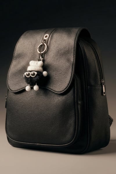 Mochila PU  - Feminina Preto