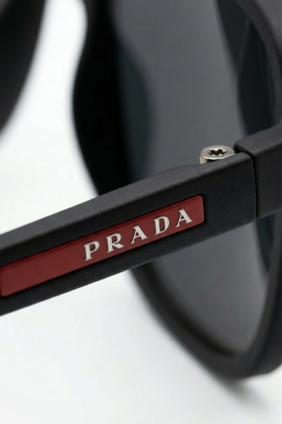 Óculos de Sol Masculino Esportivo – Prada Preto