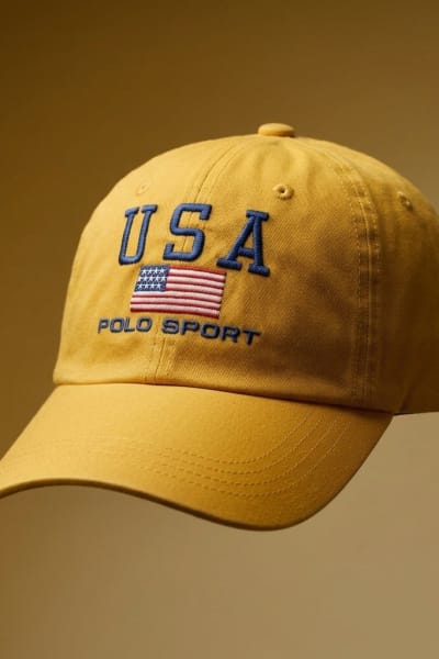 Boné Masculino - Polo Sport Amarelo
