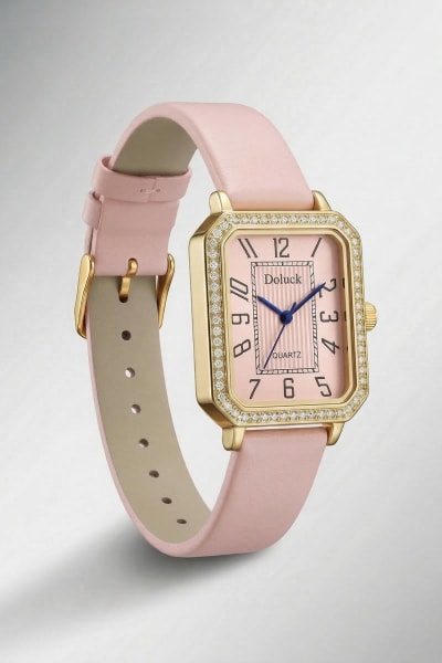 Relógio Feminino Retangular – Quartz Doluck