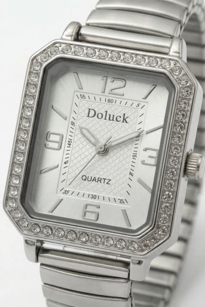 Relógio Feminino Analógico Quadrado - Doluck Quartz