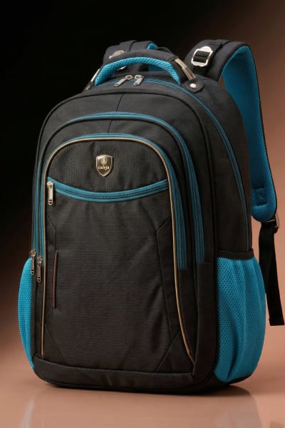 Mochila - Coleja Preto + Azul