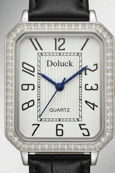 Relógio Feminino Retangular – Quartz Doluck