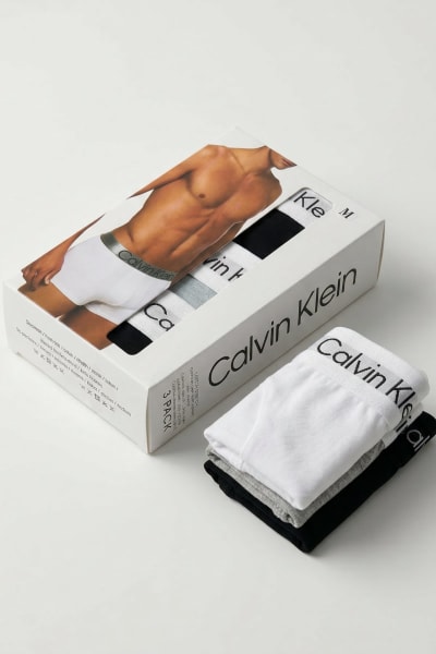 Kit 3 Cuecas Boxer – Calvin Klein