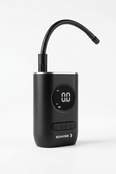 Bomba de Ar Compressor Digital Portátil com LED – Bomvink