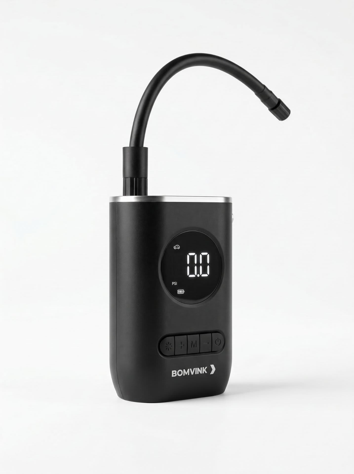 Bomba de Ar Compressor Digital Portátil com LED – Bomvink
