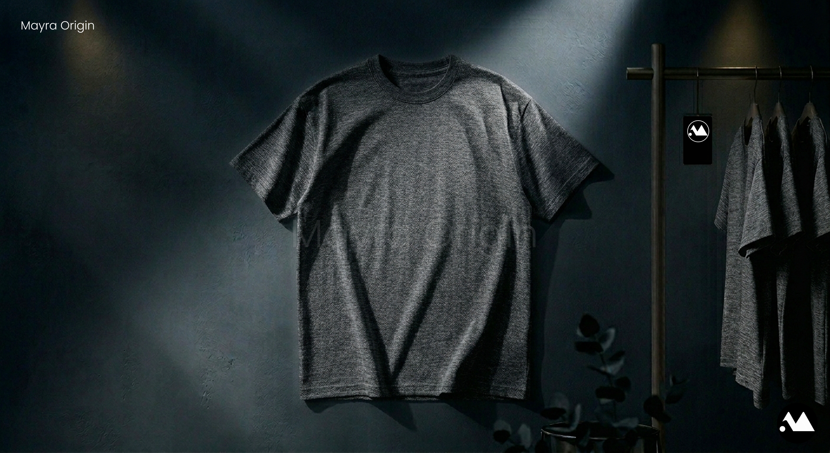 280 GSM Drop Shoulder T-Shirt - Ash Grey