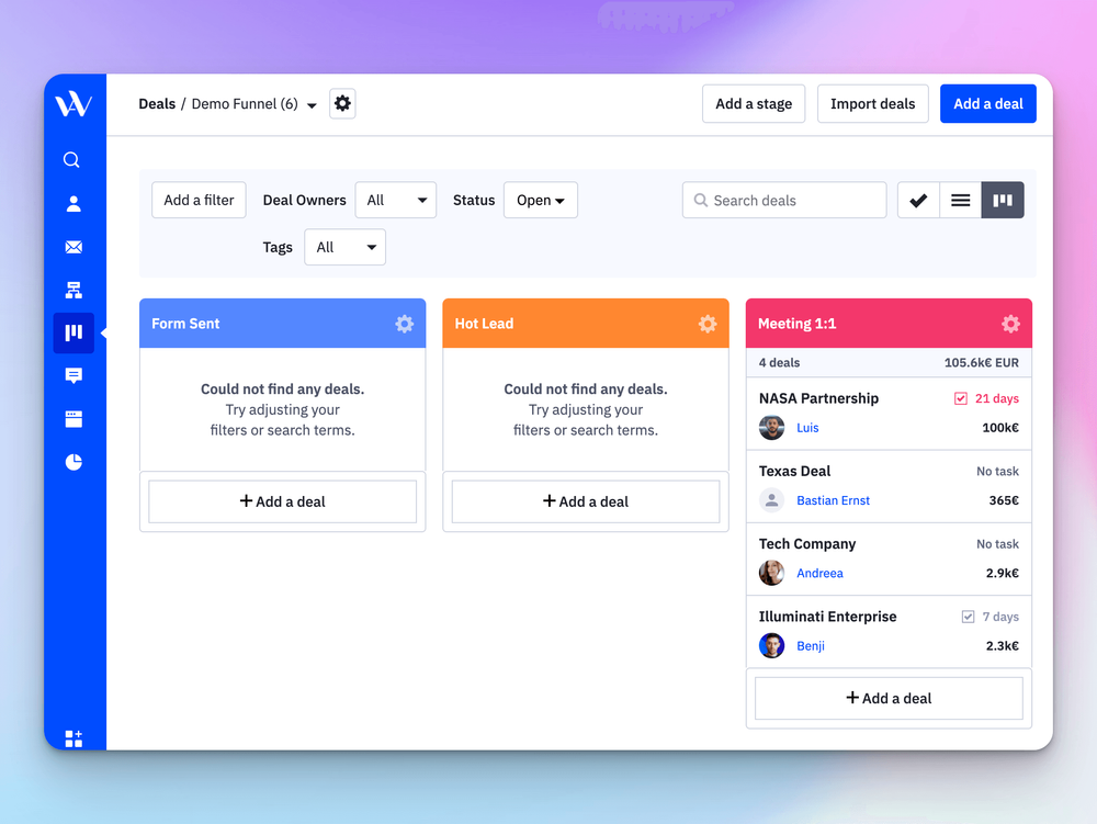 Wild Mail | How to View ActiveCampaign Deal Reports