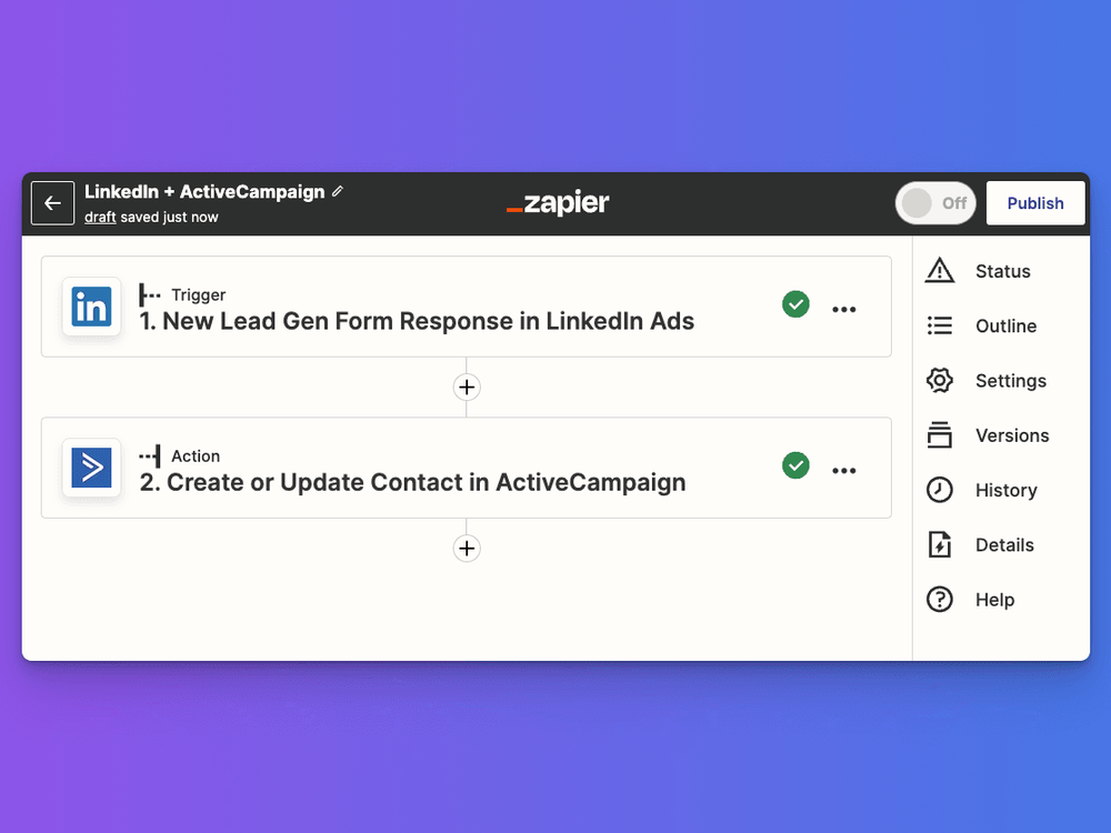 Wild Mail | How to Set Up the ActiveCampaign LinkedIn Integration