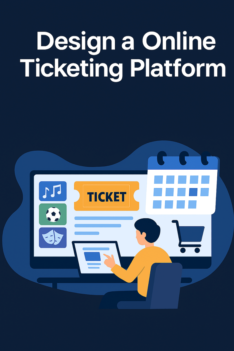 Design a online ticketing platform like Ticketmaster