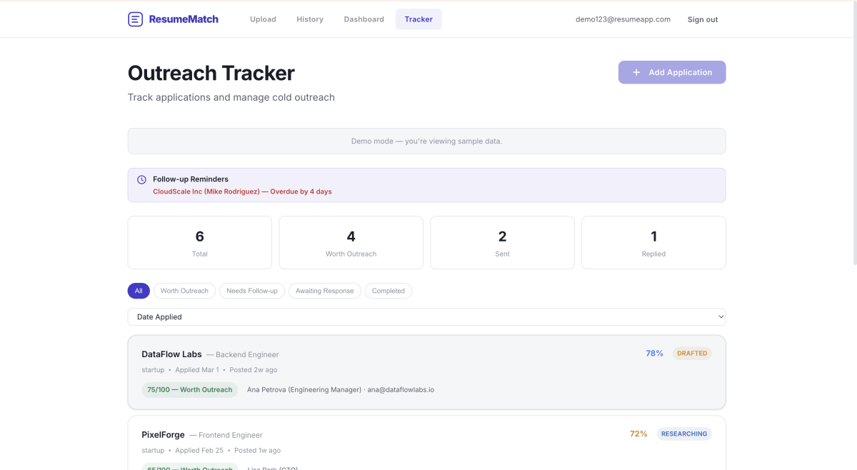 Image 2 for blog post titled 'Building ResumeMatch: A Serverless AI Resume Analyzer on AWS'