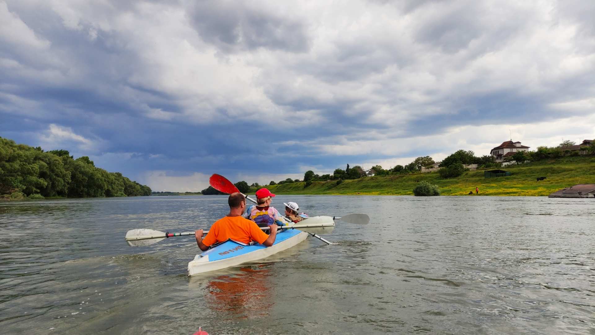Эмоции на байдарке