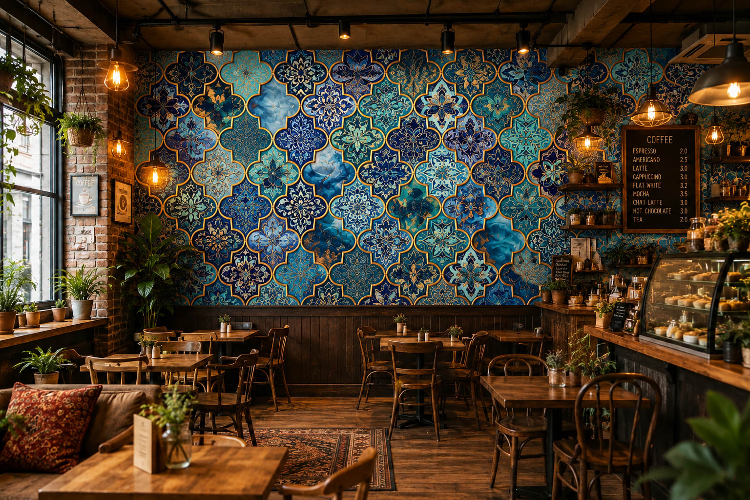 Sapphire Mosaic