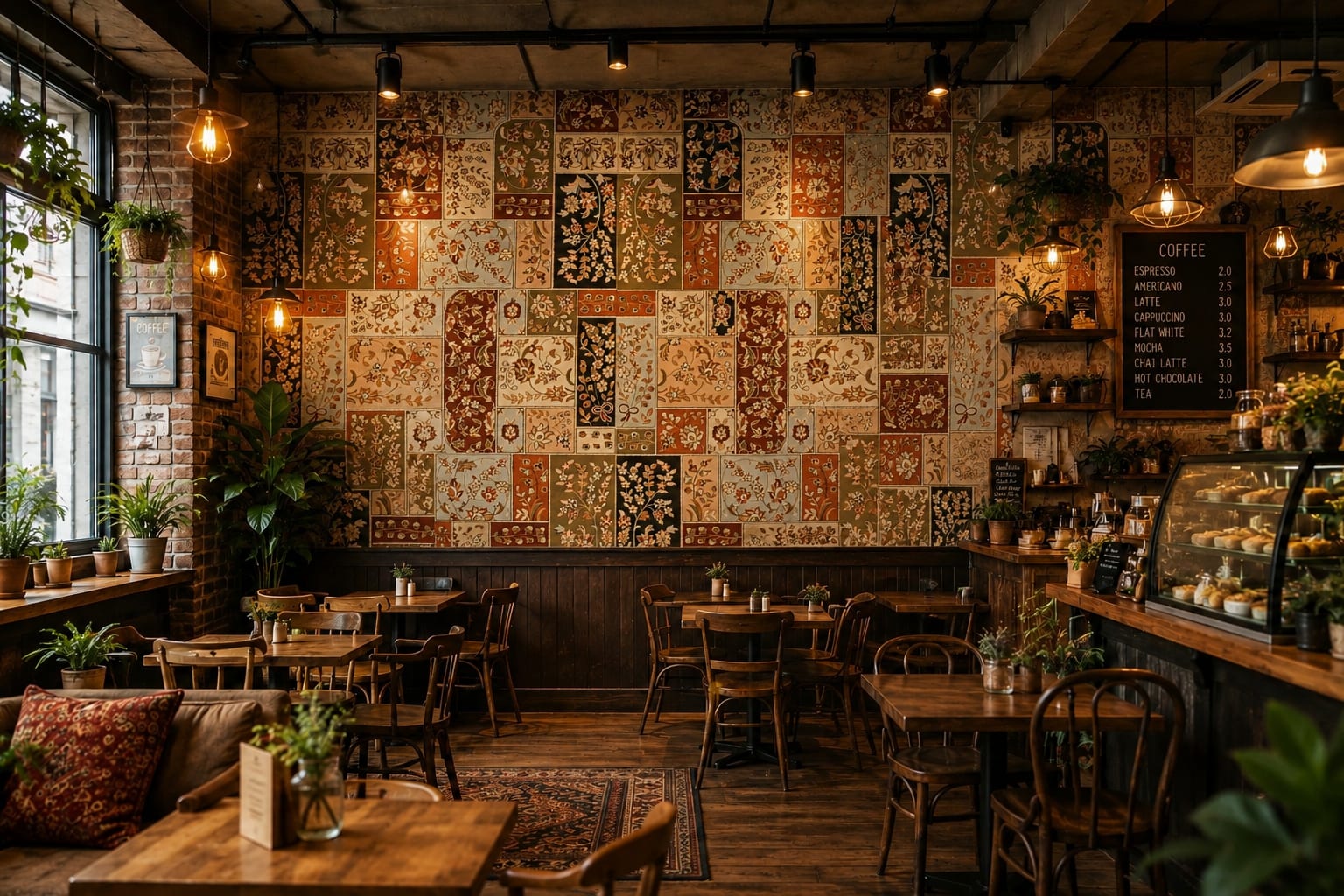 Timeless Floral Mosaic