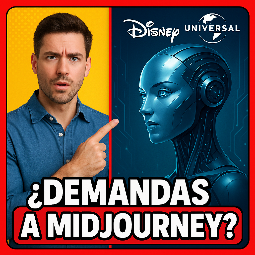 Inteligencia artificial: Disney y Universal demandan a Midjourney por derechos de autor