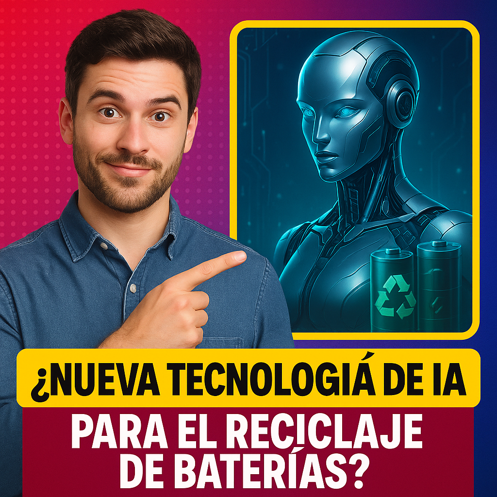 Nueva tecnología de IA busca revolucionar el reciclaje de baterías