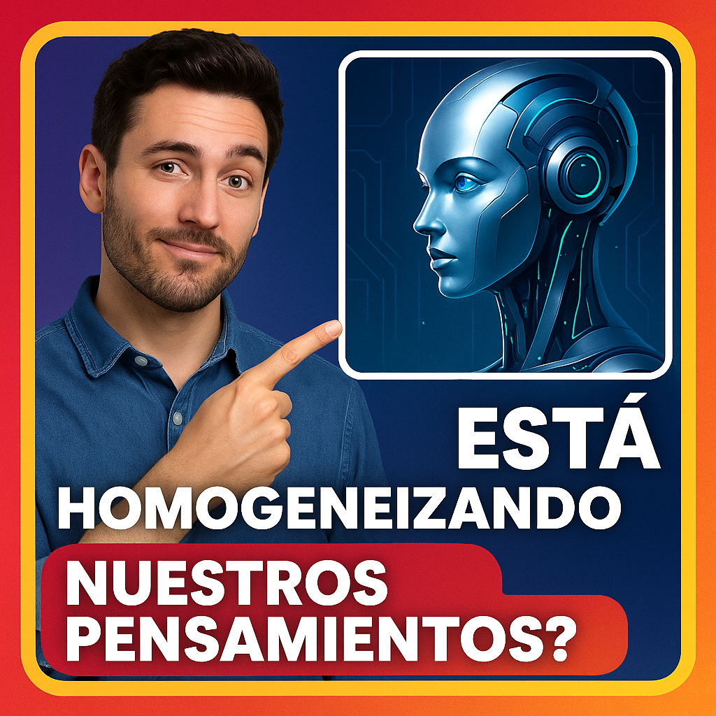 La inteligencia artificial está homogeneizando nuestros pensamientos