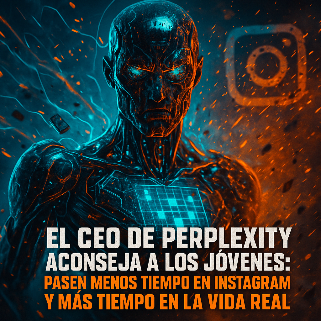 El CEO de Perplexity aconseja a los jóvenes: Pasen menos tiempo en Instagram y más tiempo en la vida real