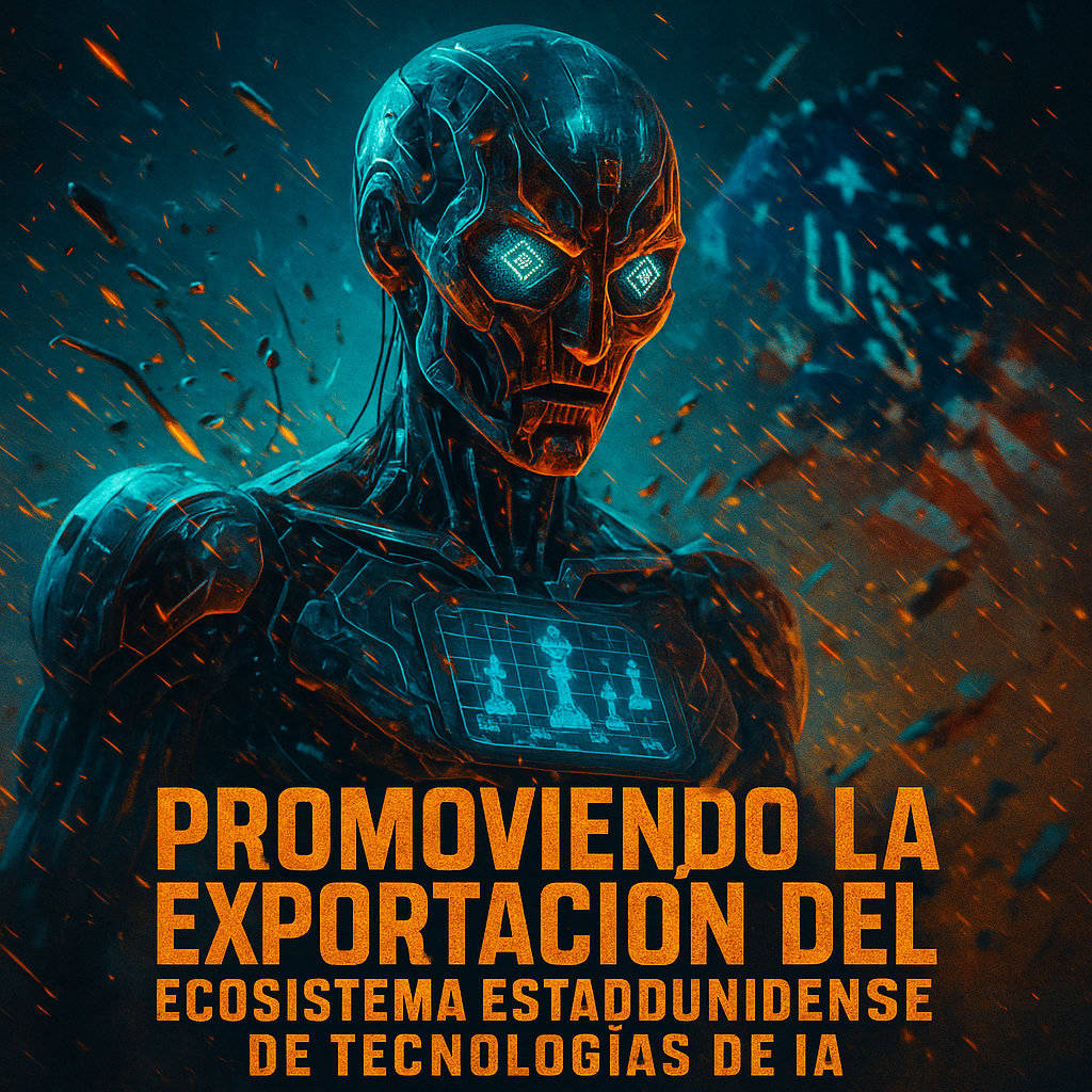Promoviendo la exportación del ecosistema estadounidense de tecnologías de IA