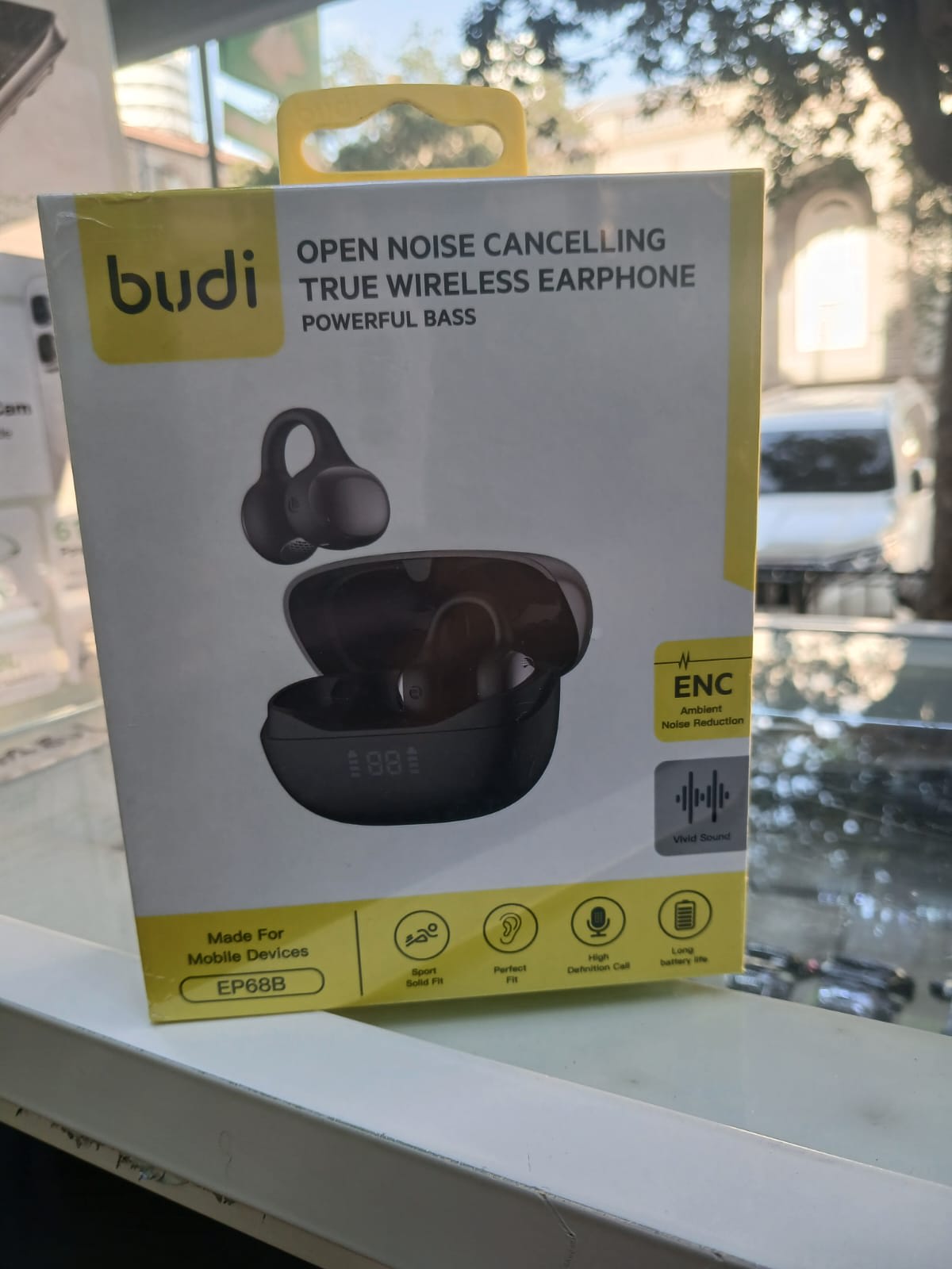 Budi Open Noise Cancelling True Wireless Earphone.