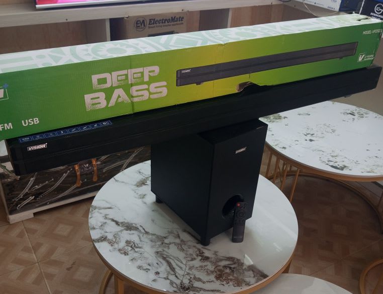 Vision plus 2.1 ch soundbar system