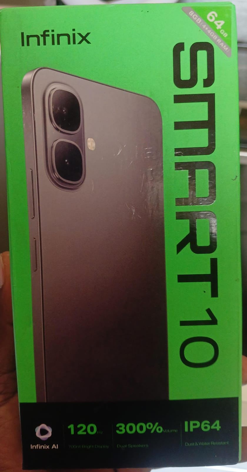 Infinix Smart 10 3-8 GB RAM