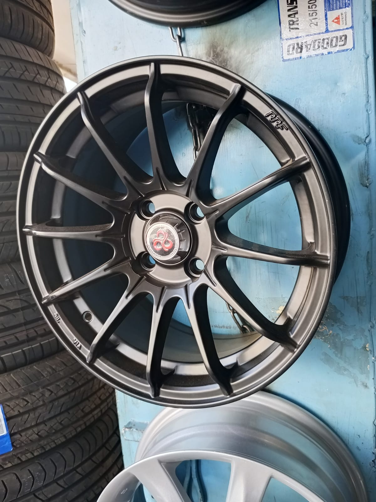 RPF Style Matte Black Multi-Spoke Alloy Wheel Rim – 4 Lug
