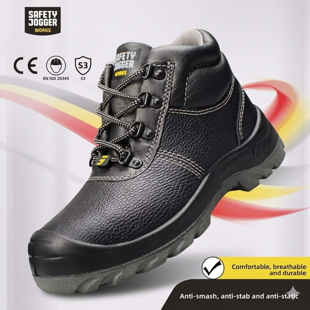Safety Jogger Works High-Cut S3 Work Safety Boots