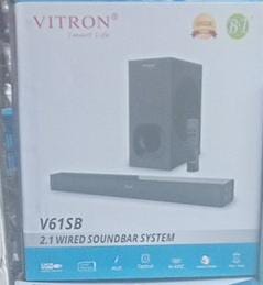2.1 Channel Wired Subwoofer Cinema Soundbar Sound System